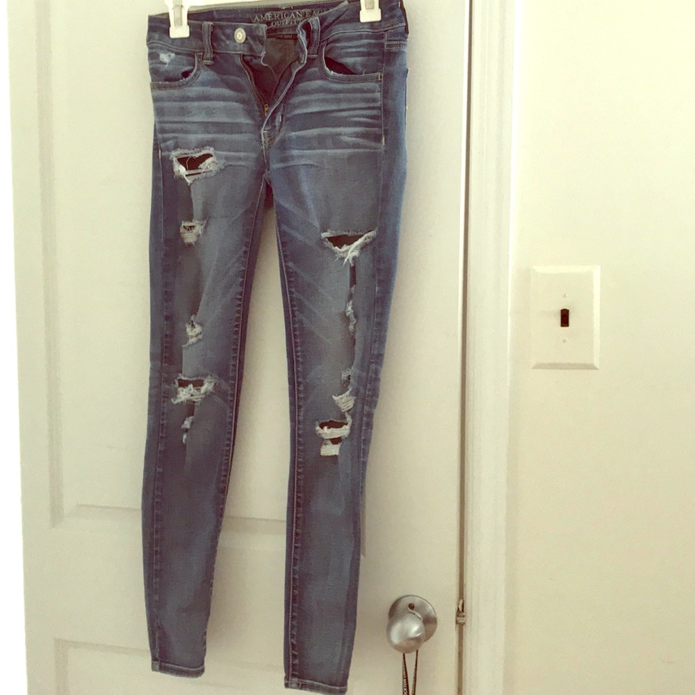 Denim Ripped Jeans